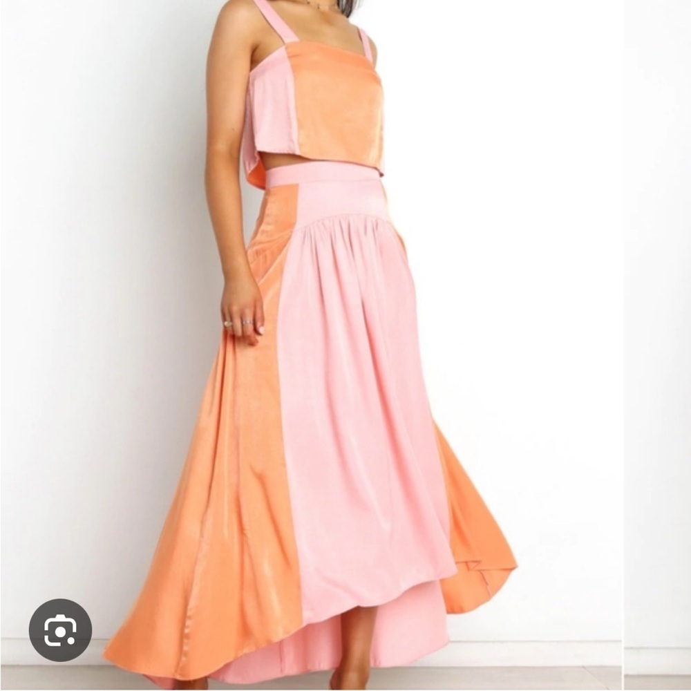 Petal & Pup Lula pink and orange set